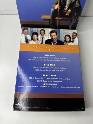 House MD: The Complete Series (Seasons 1-3, TV Show DVD) 1 2 3, Hugh Laurie - Picture 22 of 24