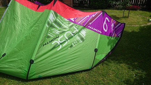 Kite – North Fuse 9qm; Bj. 2011 inkl. Bar, Pumpe und Leash - Bild 3 von 10
