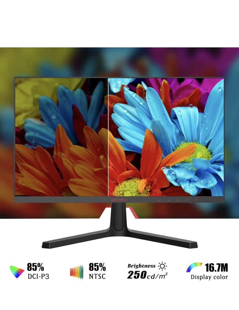 koorui 165hzモニター　24.5インチ Amazon.com: KOORUI 24.5 Inch Gaming Monitor 200Hz, 1ms, FHD