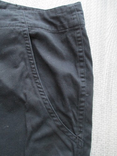 Pantalones Cortos de Carga Adidas Para Hombre Grandes Negros Bolsillo de Carga Utilitario Algodón P45331 - Imagen 5 de 11