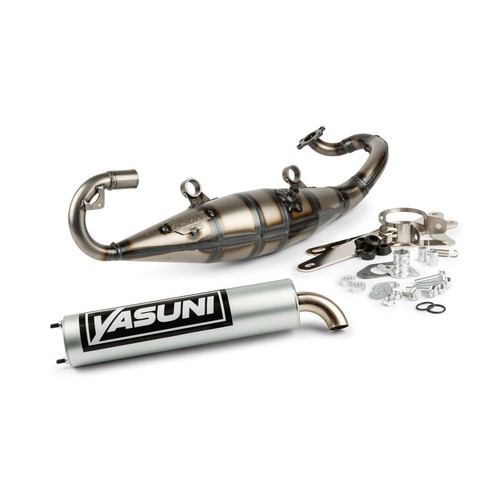 YASUNI MUFFLER R ALUMINIUM APPROVED DERBI 50 Hunter 1996-1997 - Picture 3 of 9