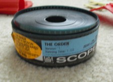 Movie Theatre Used 35mm Film Trailer - The Order