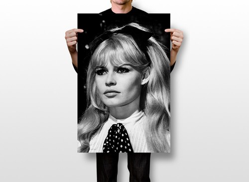 Brigitte Bardot Promi Film Schauspielerin Idol Wandbild Wohndeko - POSTER 20x30 - Bild 3 von 3