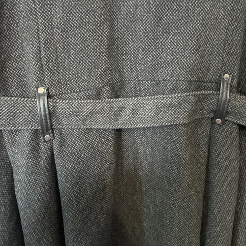 Yoki Polyester Wool Belted Coat Women's 3 XL Gray - Picture 6 of 11
