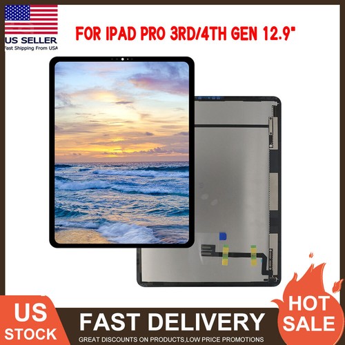 For iPad Pro 12.9 (4th Gen) 2020 Touch Screen Digitizer LCD Display Assembly USA - Picture 1 of 7