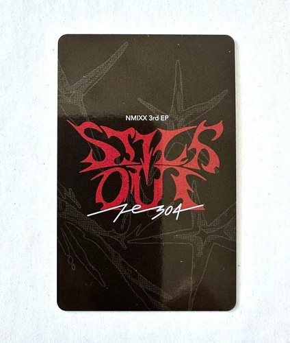 NMIXX The 3rd EP Album Fe3O4 : STICK OUT Nemo Ver. Photocard JYP Shop POB - Picture 44 of 64