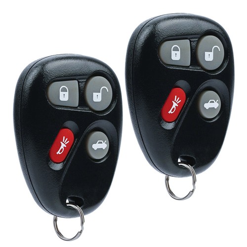 2 For Cadillac CTS SRX 2003 2004 2005 2006 2007 Keyless Entry Remote Car Key Fob - Picture 4 of 8