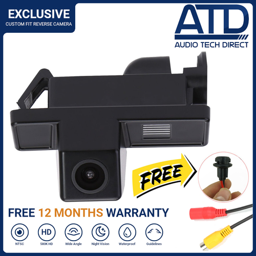 Reverse Camera For Mercedes Vito Sprinter W639 Number Plate Light Rear Fit MERC3 - Picture 1 of 10
