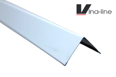 VINA-LINE Pack of 5 White Perimeter Trim 3m Long Suspended Ceiling Tiles Grid Rails Frame