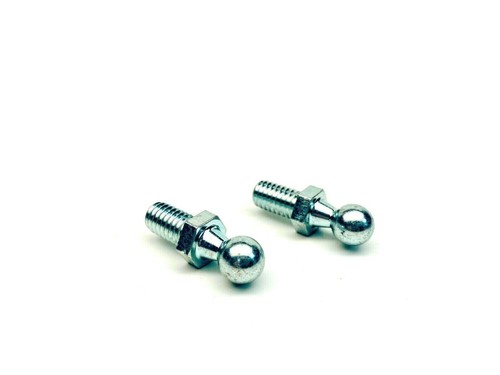 (2 Pack) 0.39" Diameter Zinc Plated Gas Lift Shock Ball Studs 7/16" Hex Size - Picture 4 of 7