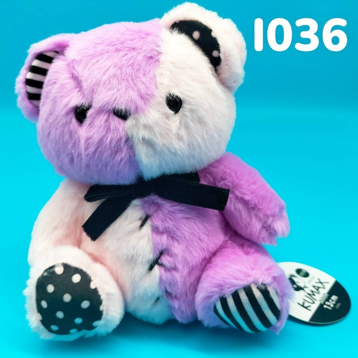Kumax xxx Yell Bear Pink Purple Plush 6
