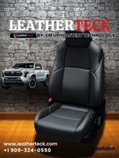For 2024- 2025 Toyota Tacoma Sr5 Katzkin Leather Seat Cover Upholstery Kit Black