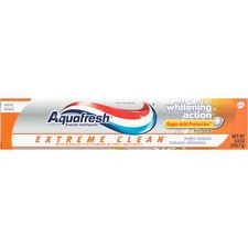 Aquafresh Extreme Clean Whitening Action Fluoride Toothpaste, Fresh Mint Flavo,