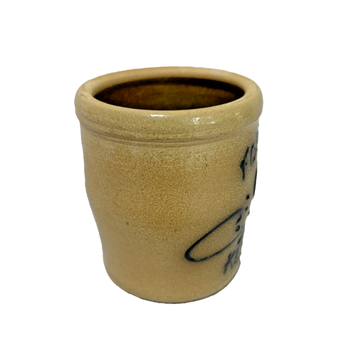 Maple City Pottery EE. UU. Pequeña Vasija Fort Knox Kentucky Corazón Granja Cocina - Imagen 4 de 8