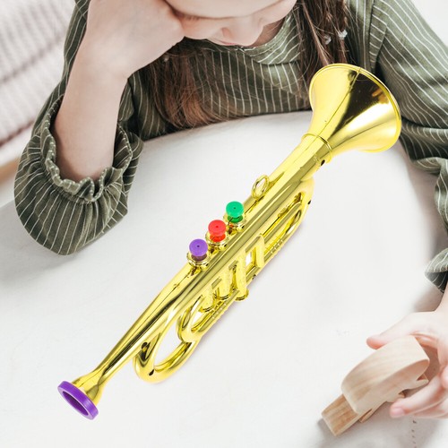 Three Tone Trumpet Toy Musical Toys for Babies Plastic Kids Baby Toddler - Picture 11 of 12