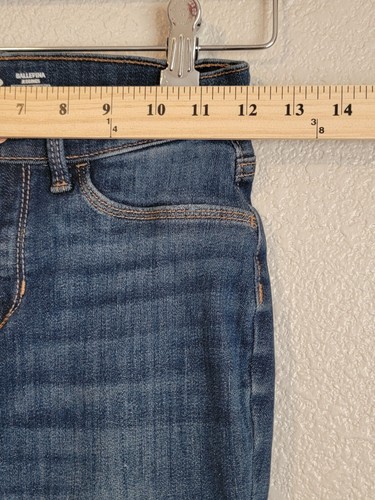 Old Navy Ballerina Jeans Girls Size 14 Jegging Stretch Adjustable Waist Denim - Picture 2 of 8