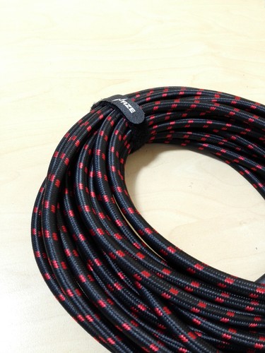 Haze 15M/49.2FT Guitar/Bass/Instrument Cable,1/4" Jacks,8mm Thickness Tour Grade - Picture 15 of 30
