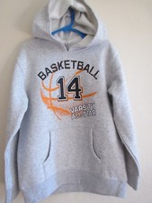 NEW JUMPING BEANS KIDS BOY FLEECE PULLOVER HOODIE SIZE L 7 70 cotton
