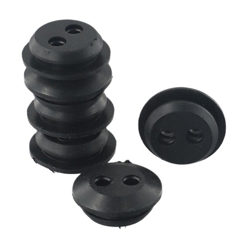 6Pcs Rubber Grommet 2 Holes Fuel Tank Seal Grommet Fuel Tank Rubber Grommet New - Picture 20 of 24