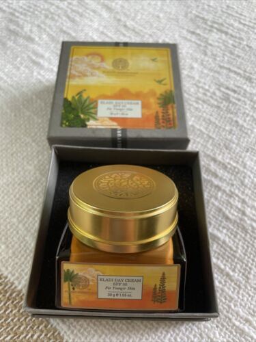 Forest Essentials ELADI DAY CREAM SPF 30 for younger skin 30g brand new