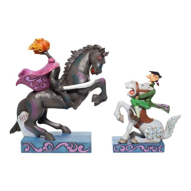 Jim Shore Headless Horseman and Ichabod Figurine - 6007059 for sale online | eBay