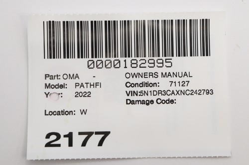 2022 - 2025 NISSAN PATHFINDER OWNERS OPERATORS MANUAL USER GUIDE OEM - Bild 6 von 6