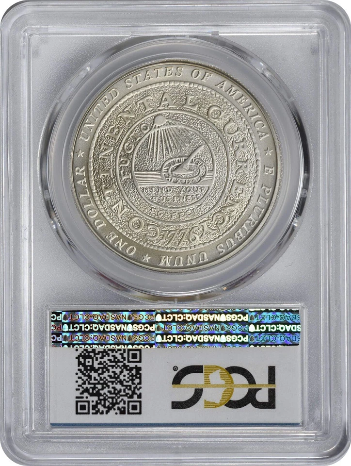 2006-P Franklin-Founding Father Commemorative Silver Dollar MS70 PCGS - Image 2 of 2