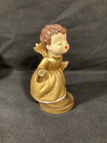 Vintage Figur Made in Japan - Küssender Engel - Aufziehen & Spielen Stille Nacht - Bild 3 von 12