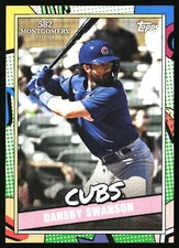 2023 Topps 582 Montgomery Dansby Swanson