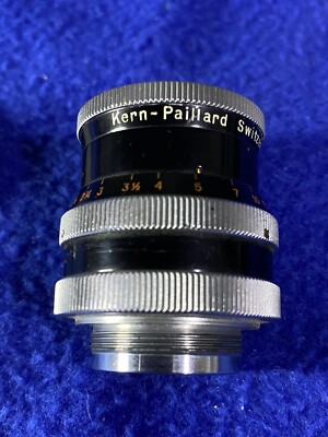 Kern Paillard SWITAR 25mm F1.5 AR（C） Kern-Paillard Switar Lens 25mm 1:1,5 AR No 109825 Switzerland