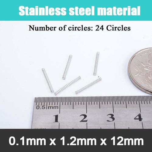 Stainless Steel Compression Springs Steel Wire 0.1 mm Small Coil Spring 5mm-20mm - Picture 39 of 48