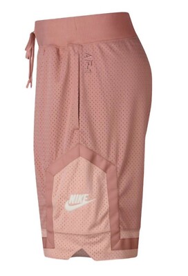 2017 Nike Sportswear AF1 Red Stardust Lite Orewood Shorts Medium AH4072 615 New