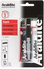 Araldite Rapid Epoxy Adhesive Glue Bonds All Material Fast Setting Tube 2x15ml