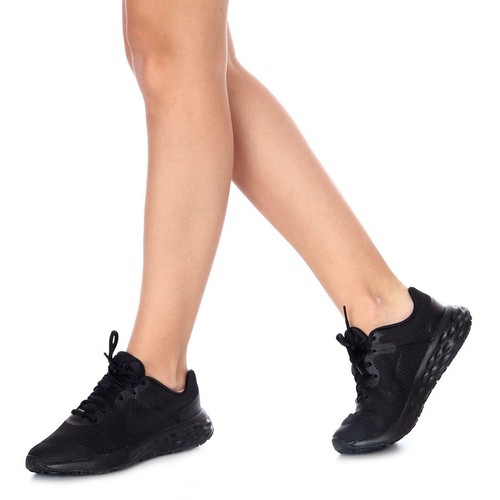 Nike Revolution 6 NN (GS) Youth Shoes black/black DK Smoke Grey DD1096 001 - Picture 9 of 9