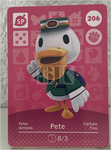 Animal Crossing New Leaf 1 - 448 Amiibo Cards Selection Nintendo WIIU 3DS Switch - Picture 60 of 139