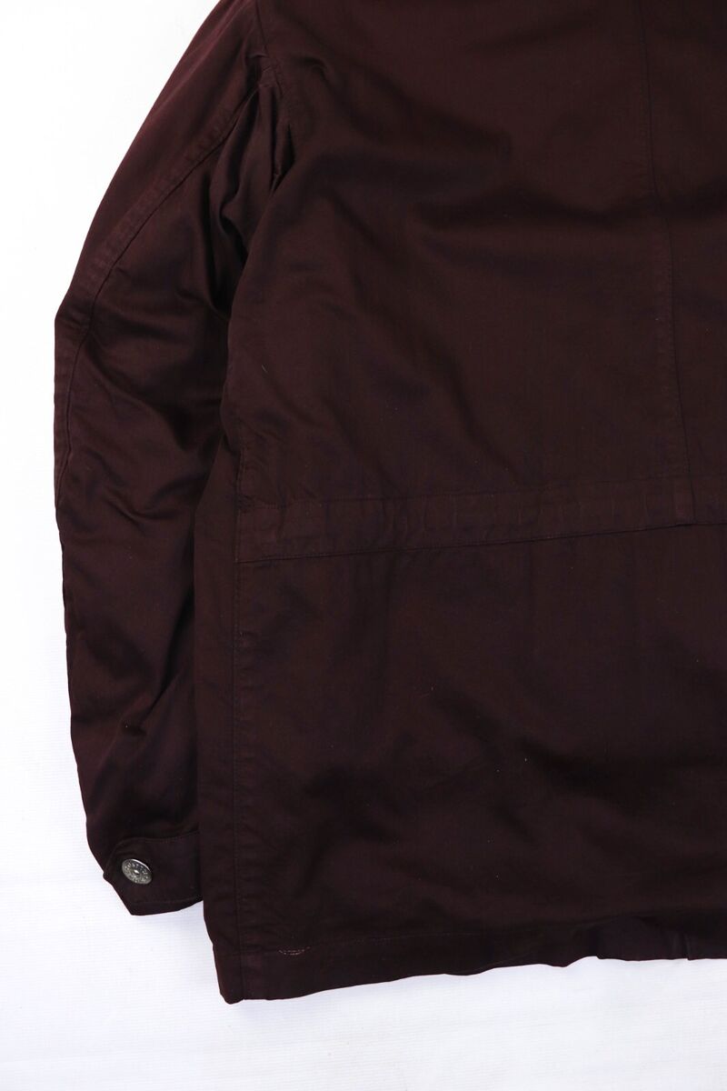 Men's Vintage Stone Island Raso Gommato Burgundy AW 2in1 Men's Vintage Stone Island Raso Gommato Burgundy AW 2in1