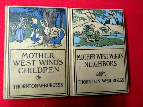 MOTHERS WEST WIND'S NEIGHBORS 1914 / CHILDREN 1914 / BURGESS, ILLUSTRATED - Bild 1 von 12