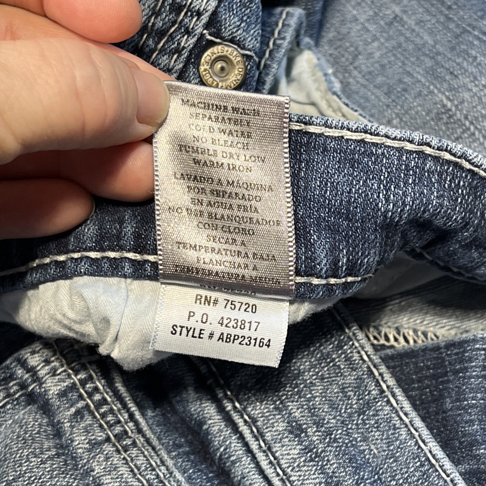 Men's BKE Tyler Straight Leg 35 X 26 Denim Jeans - View 5