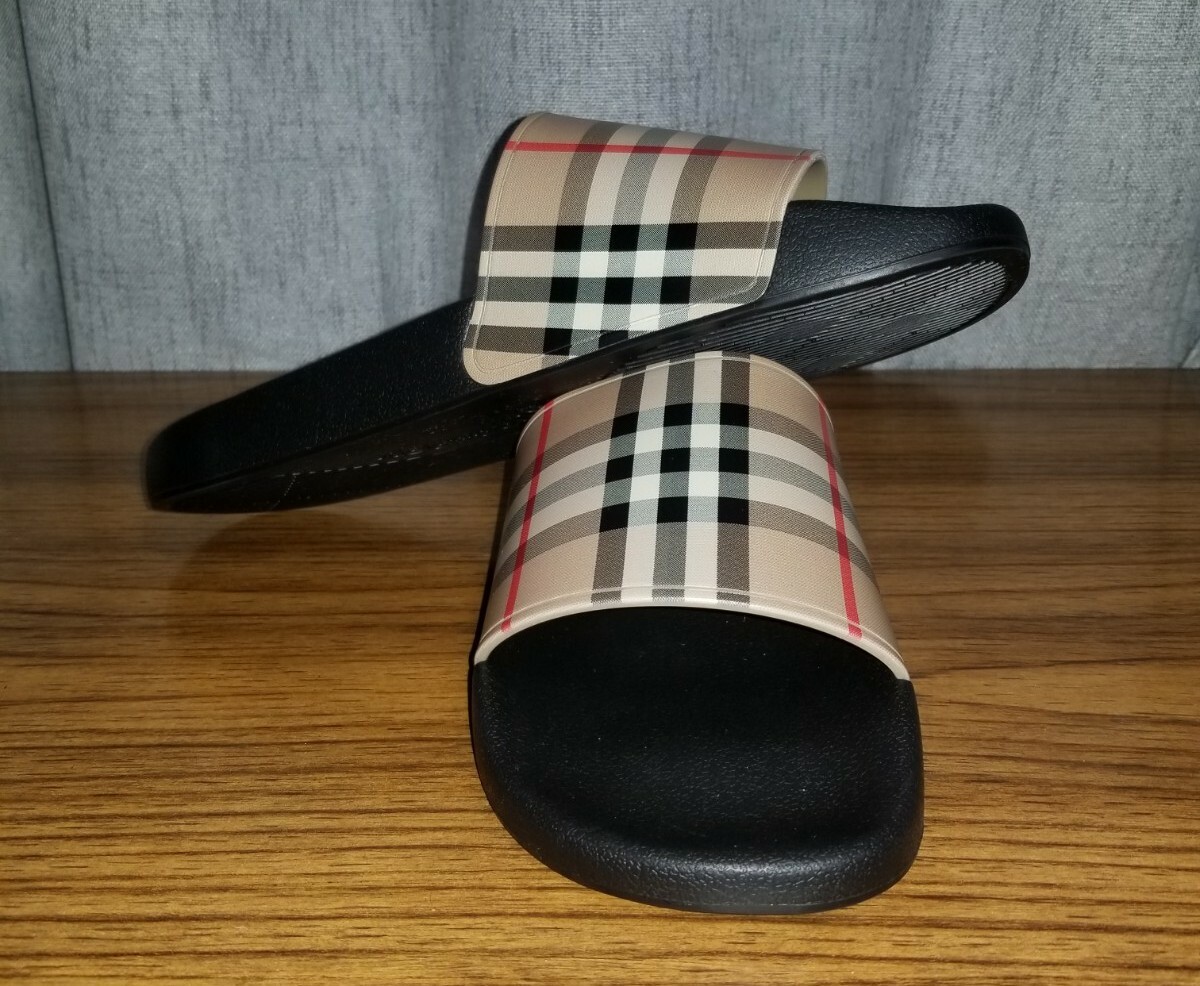 burberry mens slides
