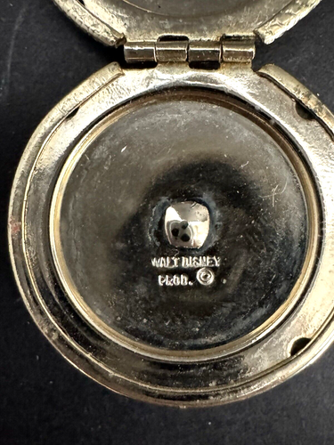 Mikey Maus Medaillon Anhänger vergoldet 3D bemalt Walt Disney Prod. Vintage 1" - Bild 8 von 13