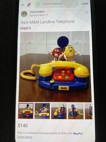 RARE COLLECTIBLE M&M LANDLINE TELEPHONE EXCELLENT COND. WORKING - Picture 13 of 13