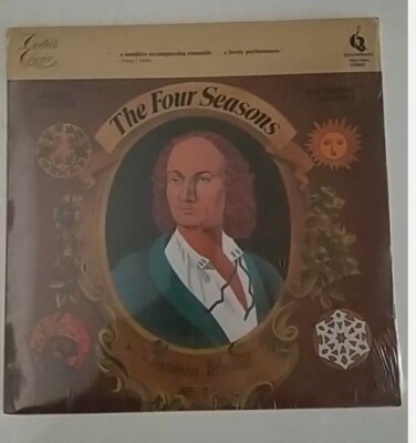 Jaap Schroder / Concerto Amsterdam: Vivaldi The Four Seasons LP Sealed New
