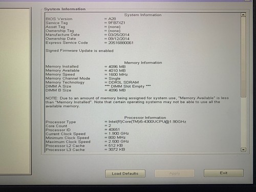 Computadora portátil Dell Latitude E7440 14" / i5-4TH / 4 GB RAM / 128 GB HDD / SO (OFERTA BIEN) - Imagen 4 de 18
