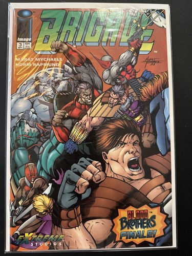 Image Brigade Lot 9 Nr. 0, 1, 3 - 6, 8, 10, 25 (Image Comics 2. Serie 1993) - Bild 4 von 10