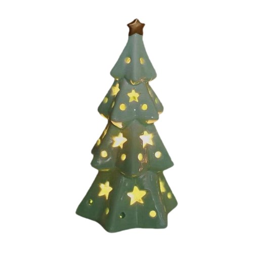 Christmas Tree Lamp Xmas Tree Gift Mini Desk Christmas Tree LED Night - Picture 5 of 7