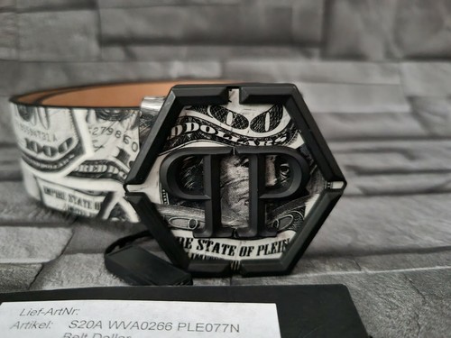 PHILIPP PLEIN BELT DOLLAR / 70 / NEU / - Bild 3 von 11