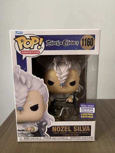 Funko Pop! Nozel Silva 1160 Black Clover 2023 Summer  Exclusive Vinyl Figure