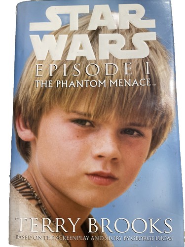 Star Wars The Phantom Menace Terry Brooks 1999 Anakin Hardcover 1st Ed Dust Jack - Imagen 2 de 9