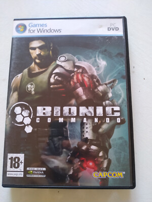 Bionic Commando Capcom Games for Windows - Game for PC DVD-Rom Am