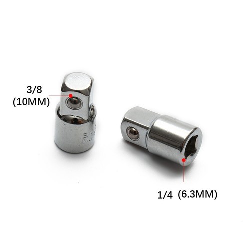 Adattatore chiave a bussola 1/4 3/8 1/2 femmina a maschio 45# acciaio chiave ute - Picture 40 of 64